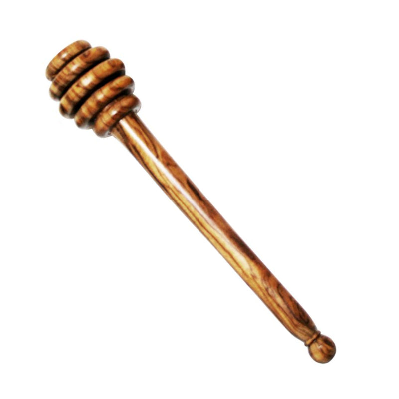 Honiglöffel aus Olivenholz von der Marke KeboLiv, schöne Maserung, Unikat - Porzellan aus Italien