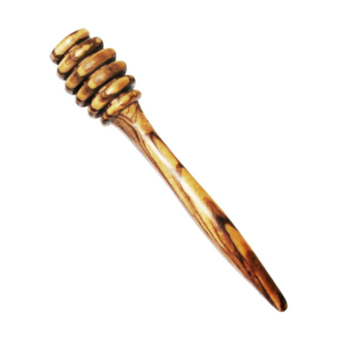 Honiglöffel aus Olivenholz von der Marke KeboLiv - Porzellan aus Italien