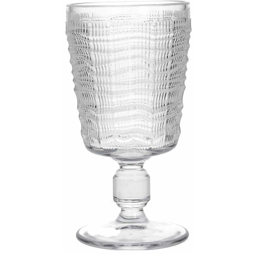 6er Set Weinkelch Irene, blau/transparent, 340 ml. Volumen von Tognana - Porzellan aus Italien