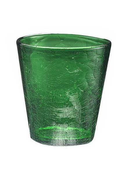 6er Set Wasserglas KOLORS, versch. Farben, mundgeblasen, 310 ml. - Porzellan aus Italien