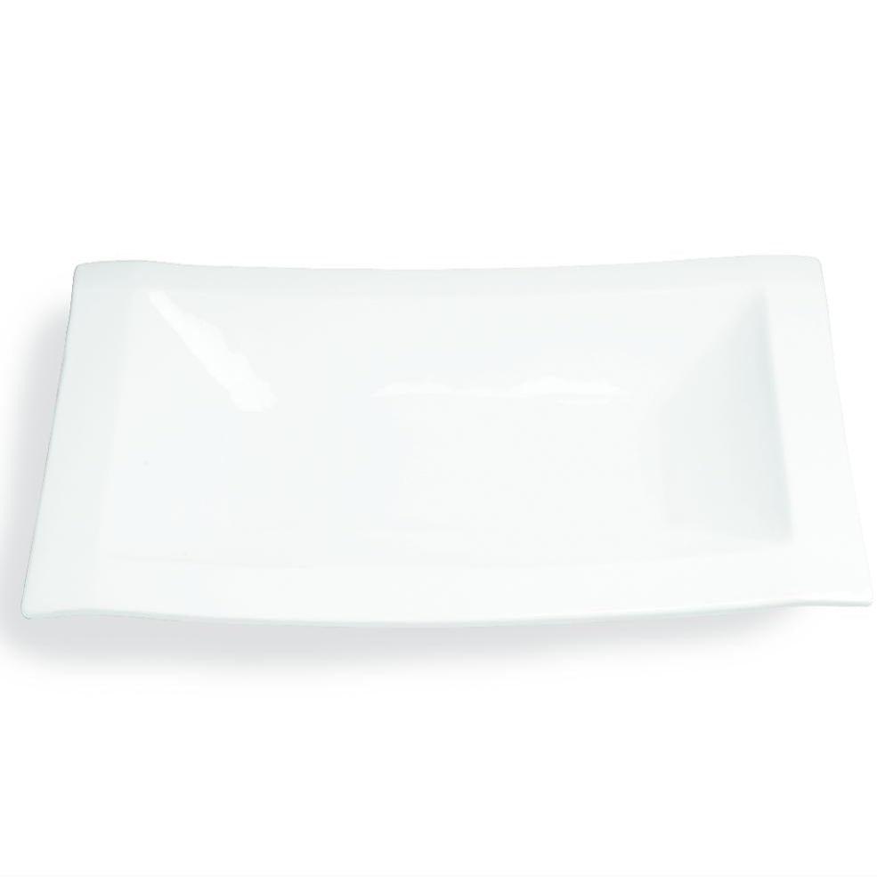 Magnum-Schale aus Porzellan, rechteckig, 53 x 37 x 8 cm - Porzellan aus Italien