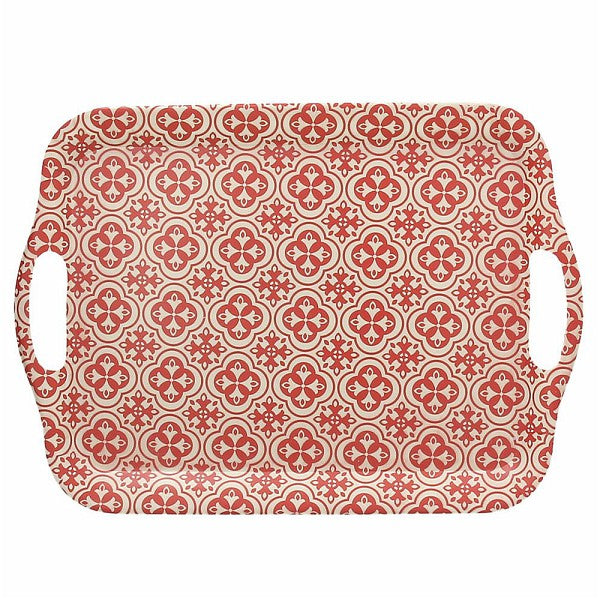 Serviertablett / Tablett Ecofiber 37 x 26 cm, aus Fibre Bamboo - Porzellan aus Italien