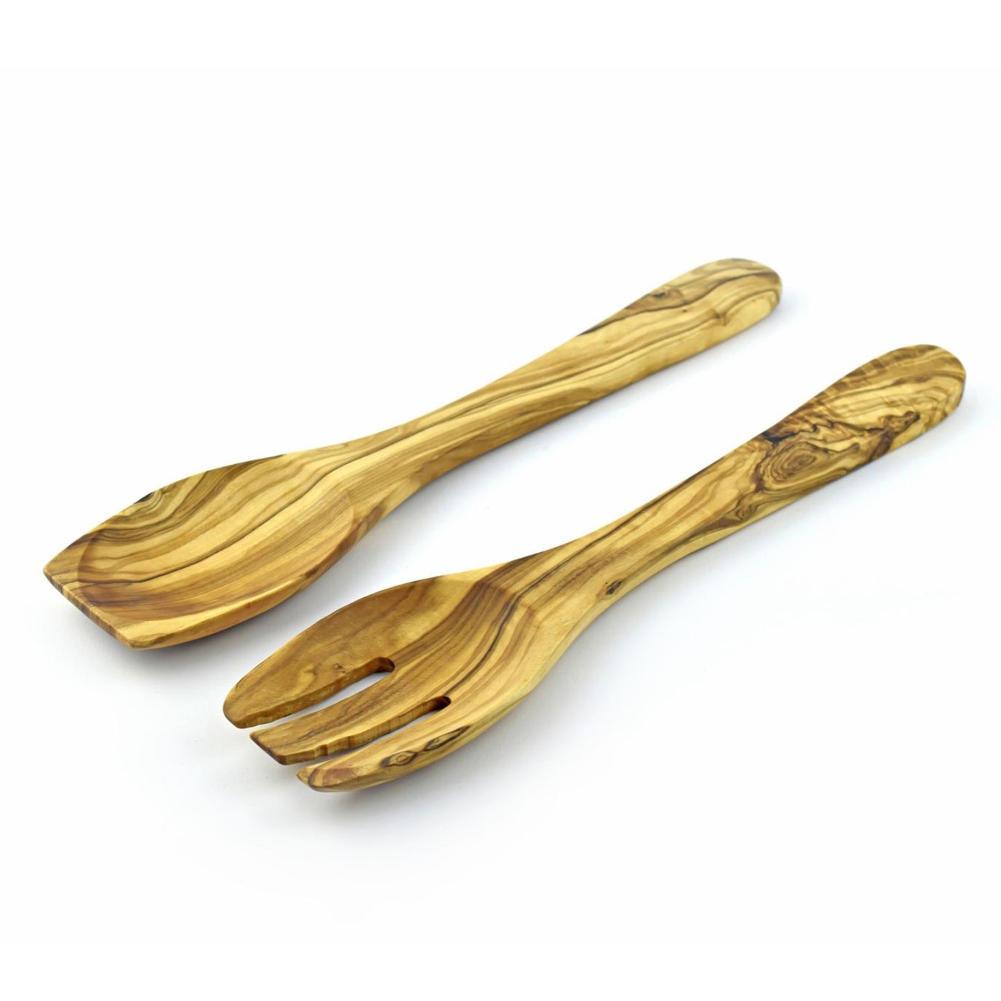 Salatbesteck Griechenland aus Olivenholz von KeboLiv