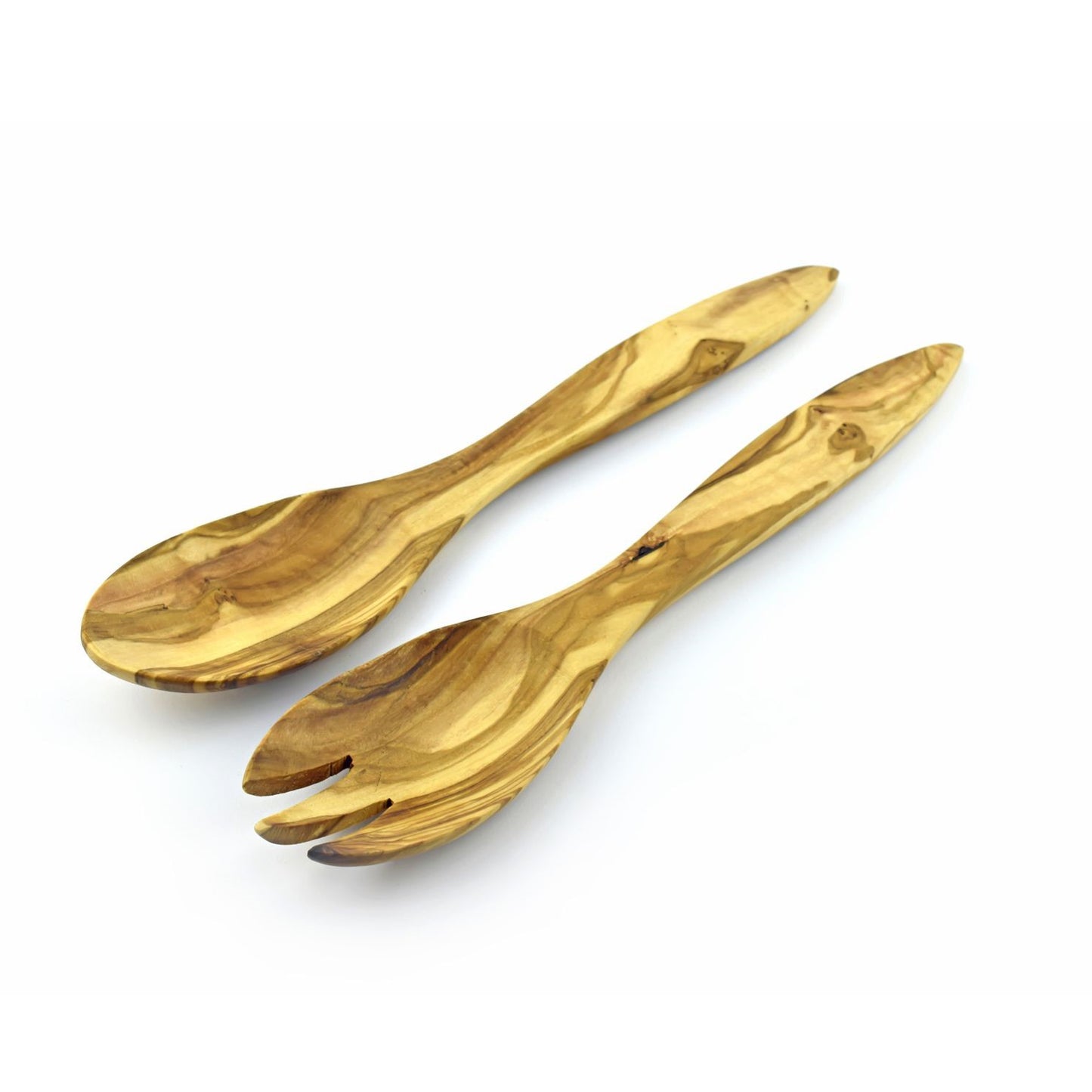 Salatbesteck Marokko aus Olivenholz von KeboLiv