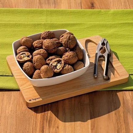 3tlg. Nuss- / Knabberset, 29 x 19 x 4 cm - Porzellan aus Italien