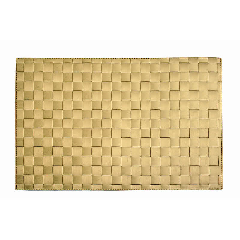 6er Set Frühstückssets/Tischset/Untersetzer in braun/beige - Porzellan aus Italien