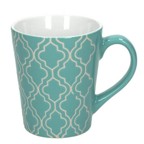 2er Set Becher / Kaffeetasse / Mug LAYLA, in zwei Farben - Porzellan aus Italien 
