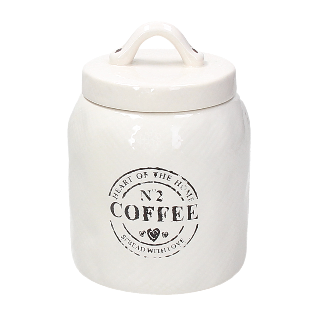 Kaffeedose Dolce Casa Countryside aus Keramik - Porzellan aus Italien 