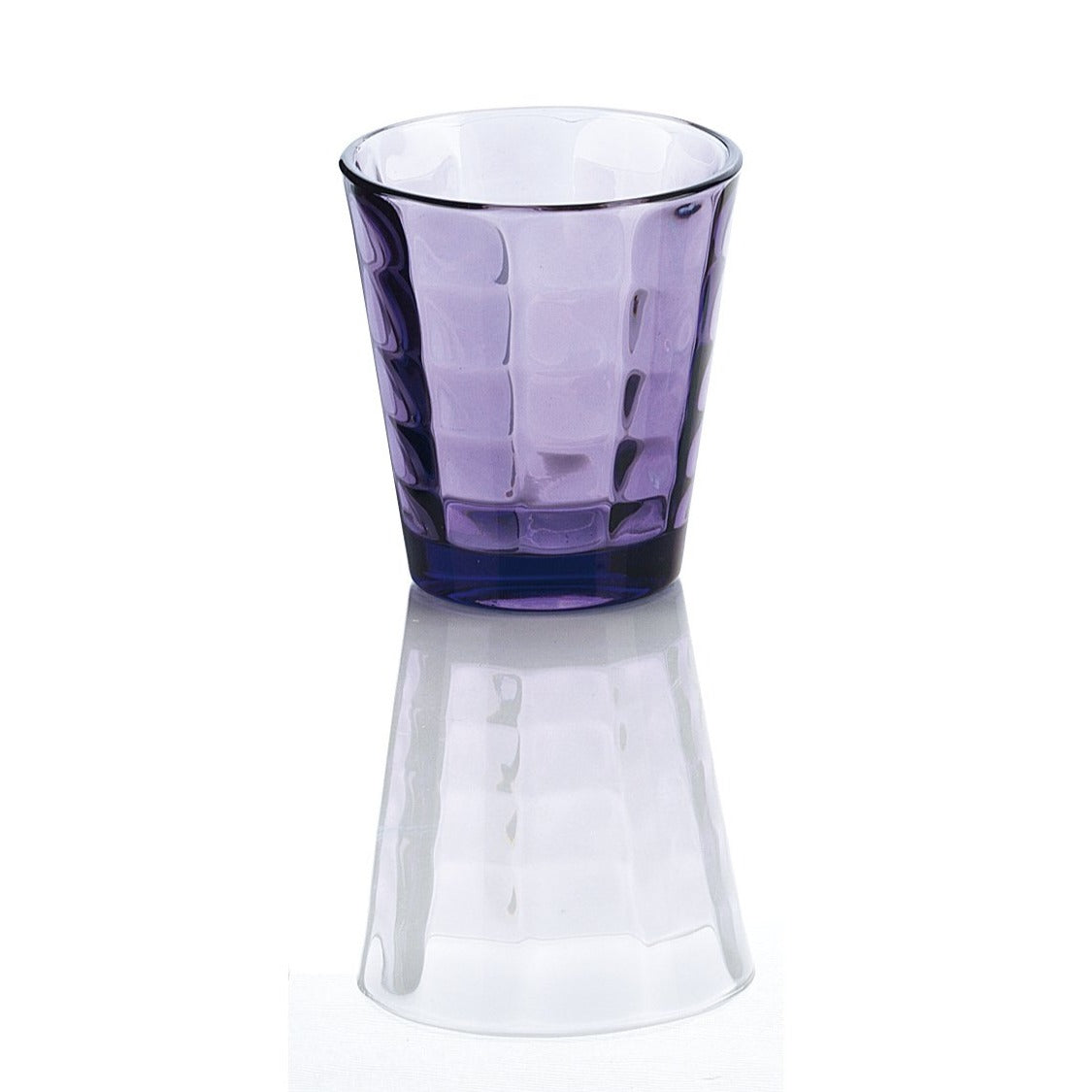 6er Set Wasserglas Christin, versch. Farben, 300 ml. Volumen - Porzellan aus Italien 