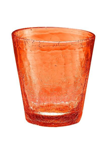 6er Set Wasserglas KOLORS, versch. Farben, mundgeblasen, 310 ml. - Porzellan aus Italien 