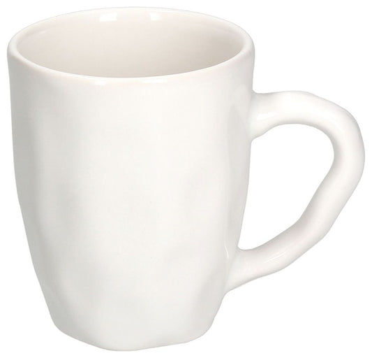 3er Set Kaffeebecher Nordik White aus Keramik - Porzellan aus Italien