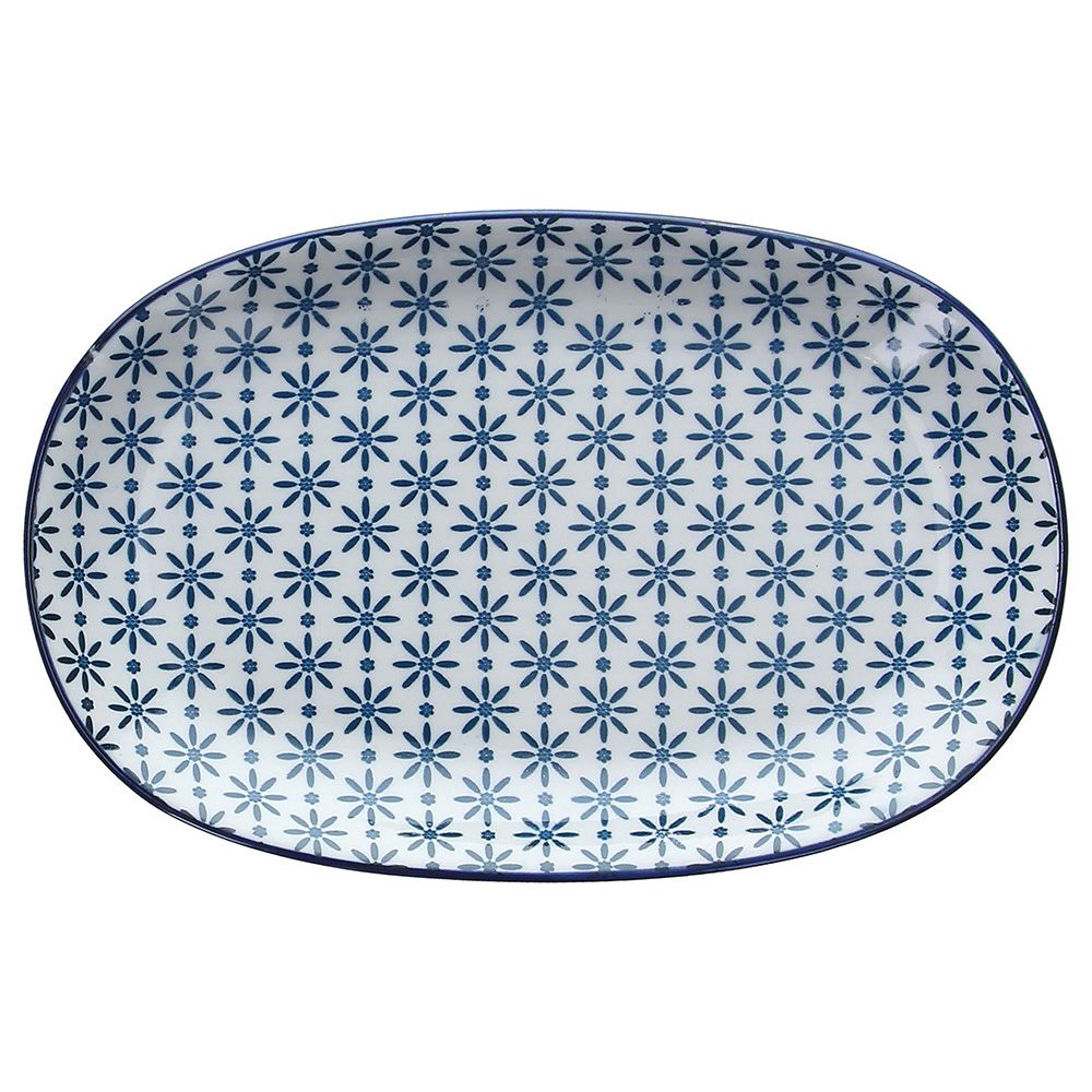 Servierplatte Sapa, 23 cm, aus hochwertigem Porzellan - Porzellan aus Italien 