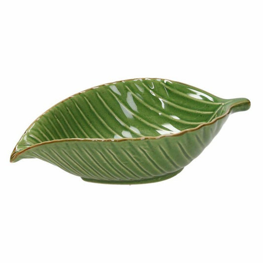 Schale Relief Zaira in Blatt-Optik aus Keramik von Tognana - Porzellan aus Italien