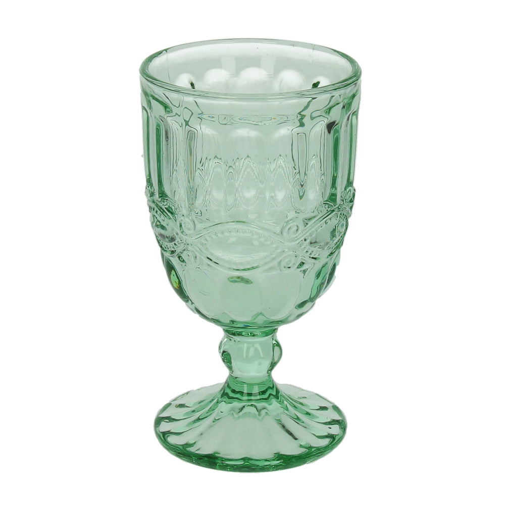 6er Set Weinkelch SOLANGE, versch. Farben, 250 ml., mundgeblasen - Porzellan aus Italien 