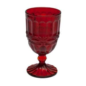 6er Set Weinkelch SOLANGE, versch. Farben, 250 ml., mundgeblasen - Porzellan aus Italien 